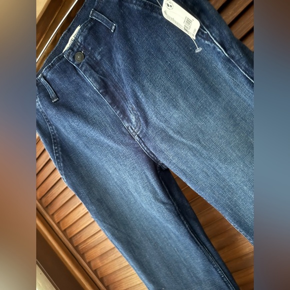 Level Up Slit Slim flare Jeans NWOT night sky - Picture 4 of 4